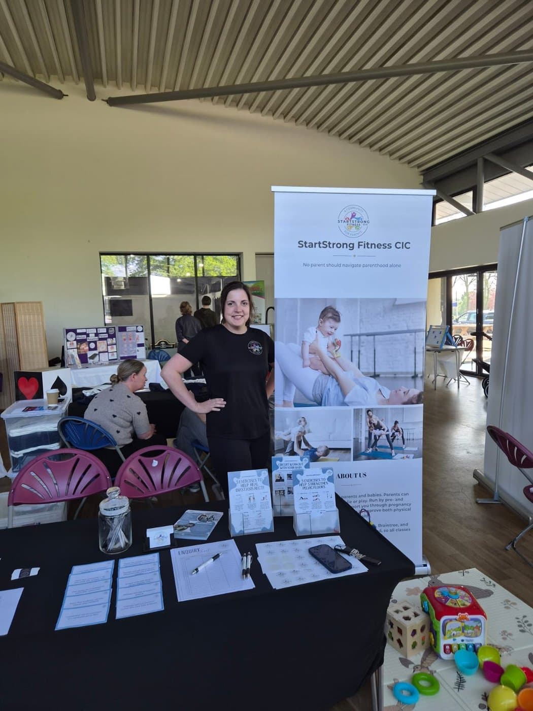 Startstrong Fitness CIC team at a local community event