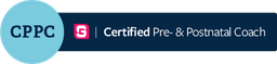 Certified Pre and Postnatal Coach badge